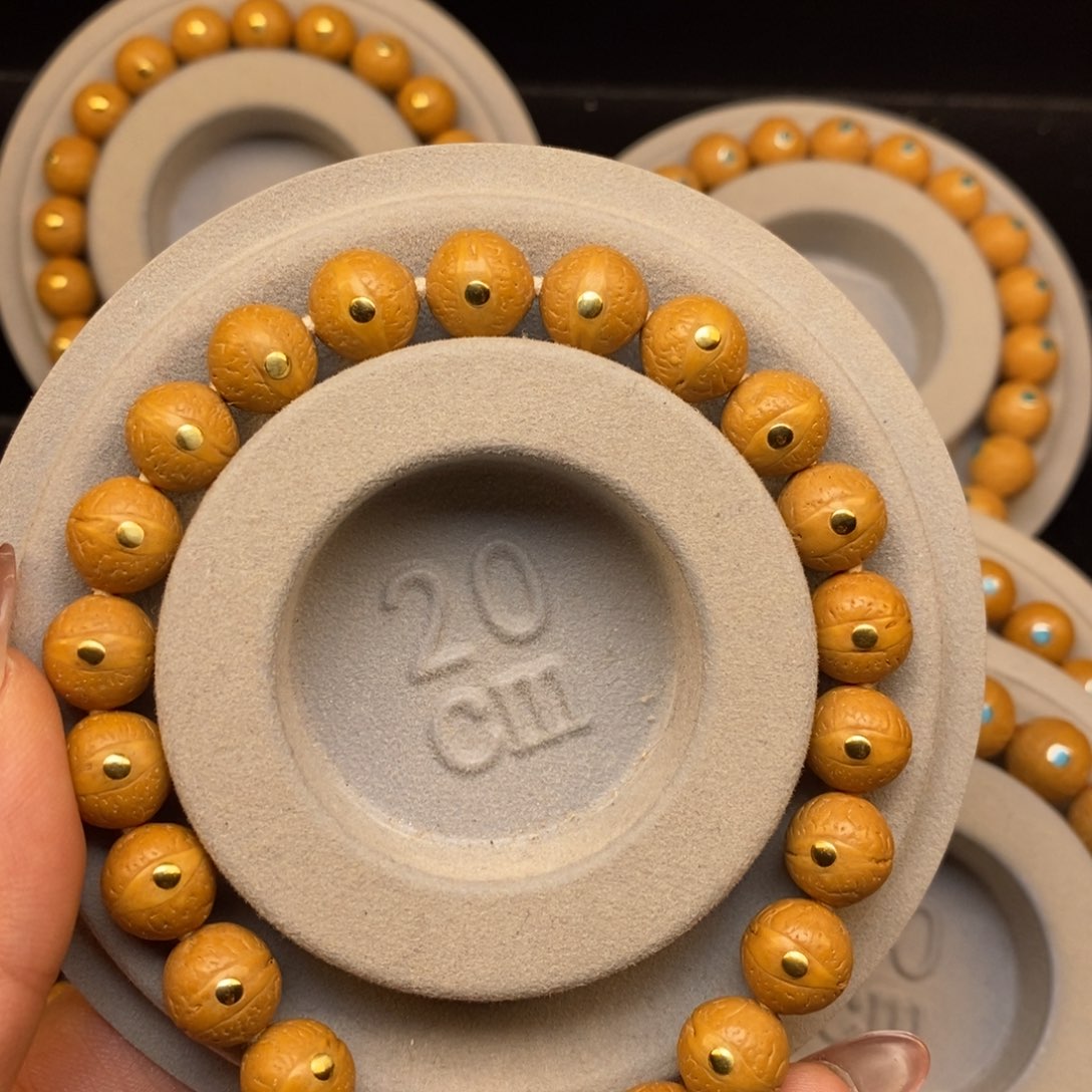 佛***手串龙眼菩提12➕铜钉手持，36颗籽