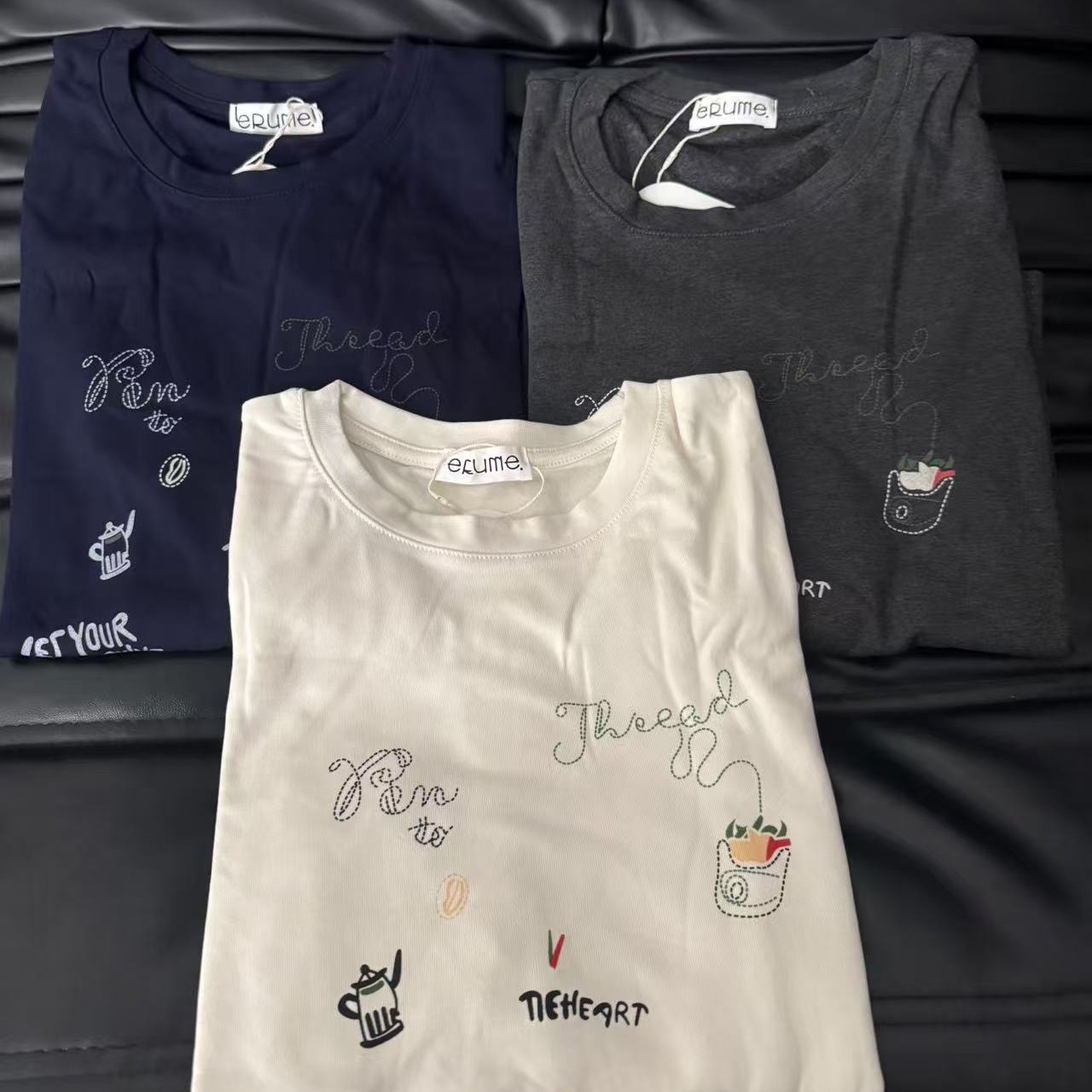 小花朵磨毛打底秋冬