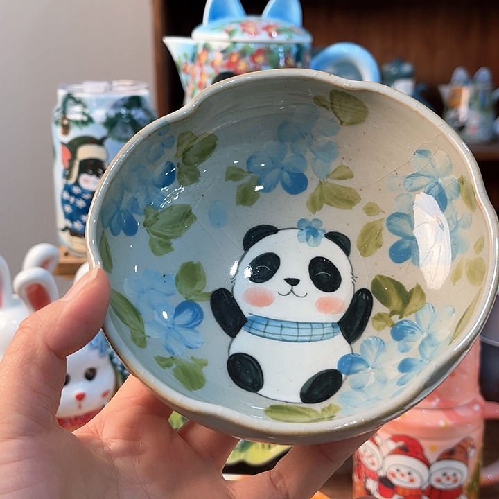 陶景德镇釉下手绘陶瓷