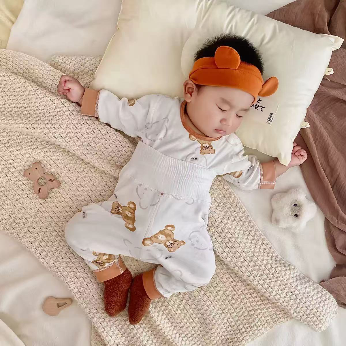 秋季秋衣裤爬爬服长袖卡通婴幼儿（直播间扣号链接）