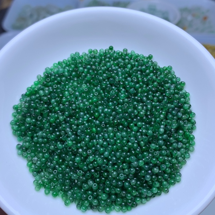 散珠翡翠卡2冰阳绿50个