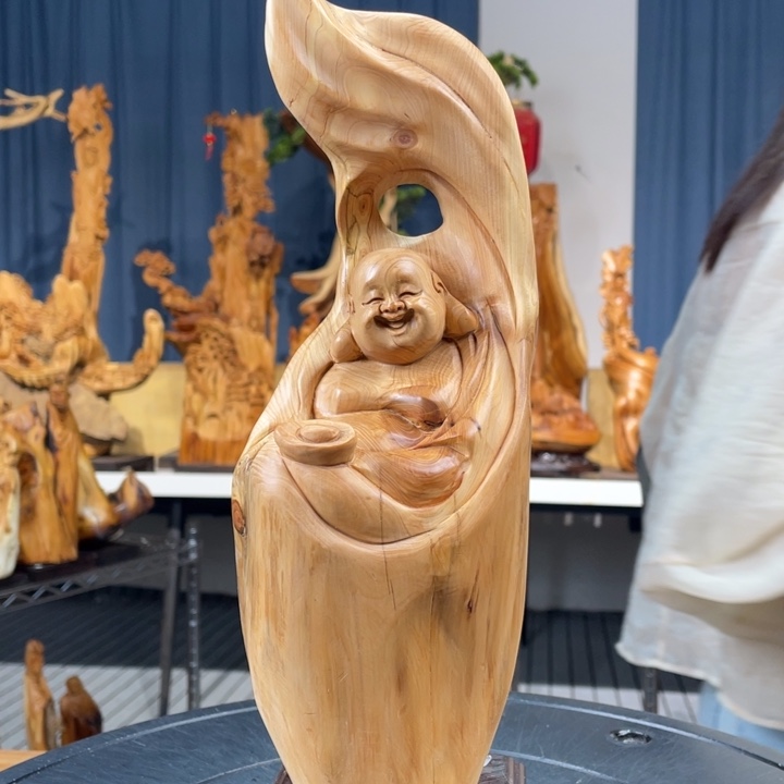 柏木（崖柏）随型摆件