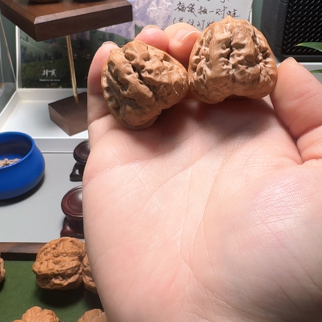 神***头吊坠文玩核桃择真严选36.5天花板延庆