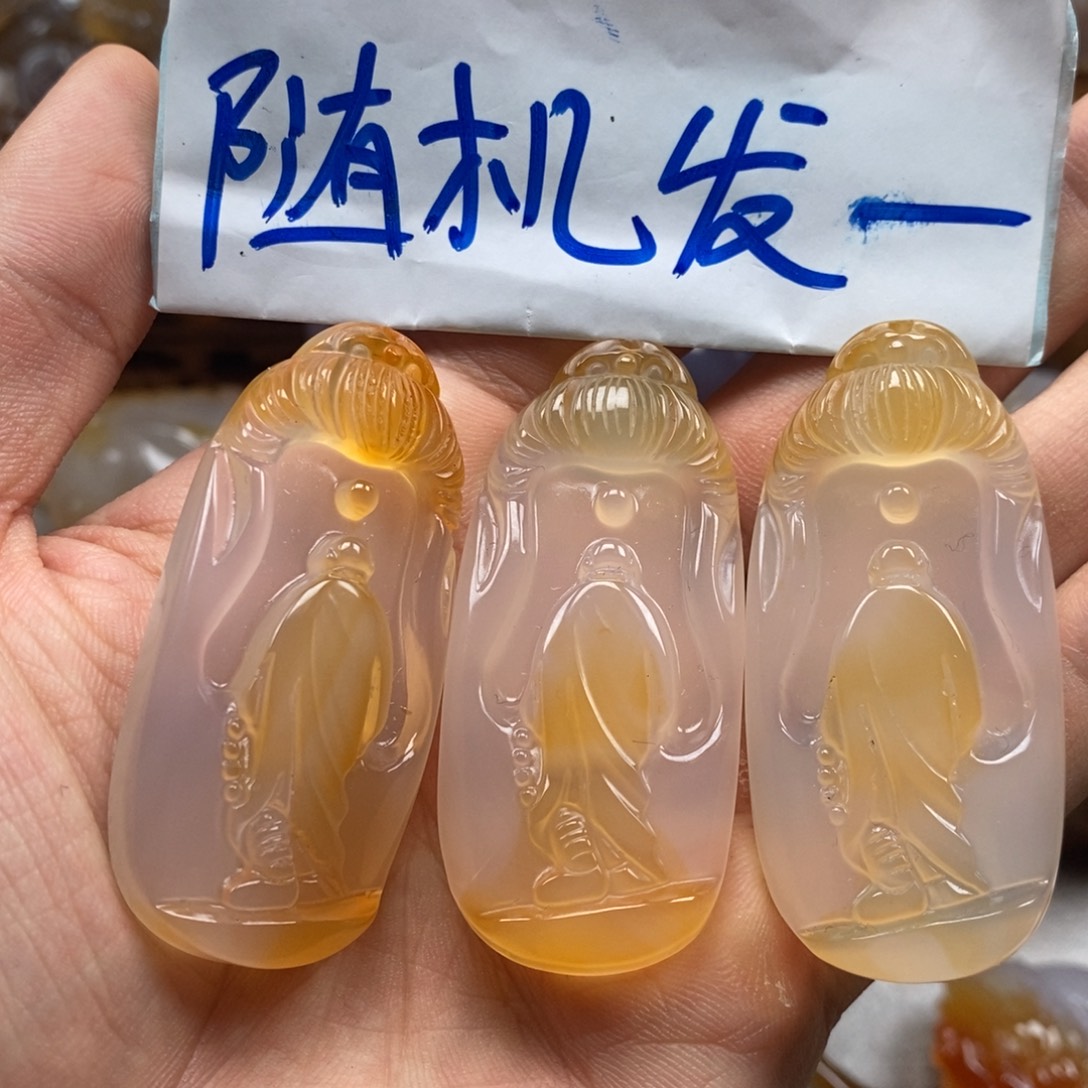 玛瑙/玉髓未镶嵌颈饰