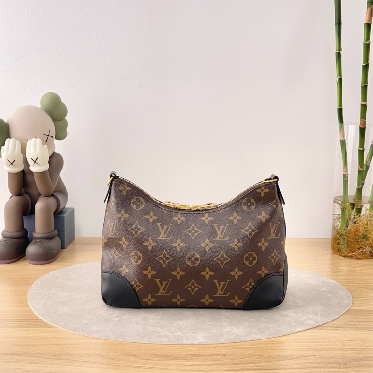 99新 LouisVuitton/路易威登 【九筒奢品】黑牛角/单肩包/1801
