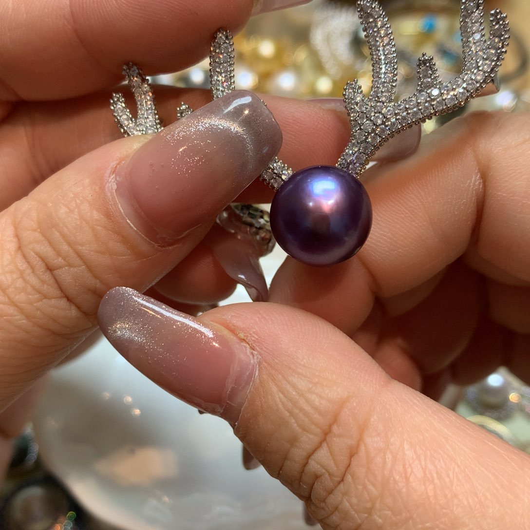 淡水珍珠胸饰未镶嵌