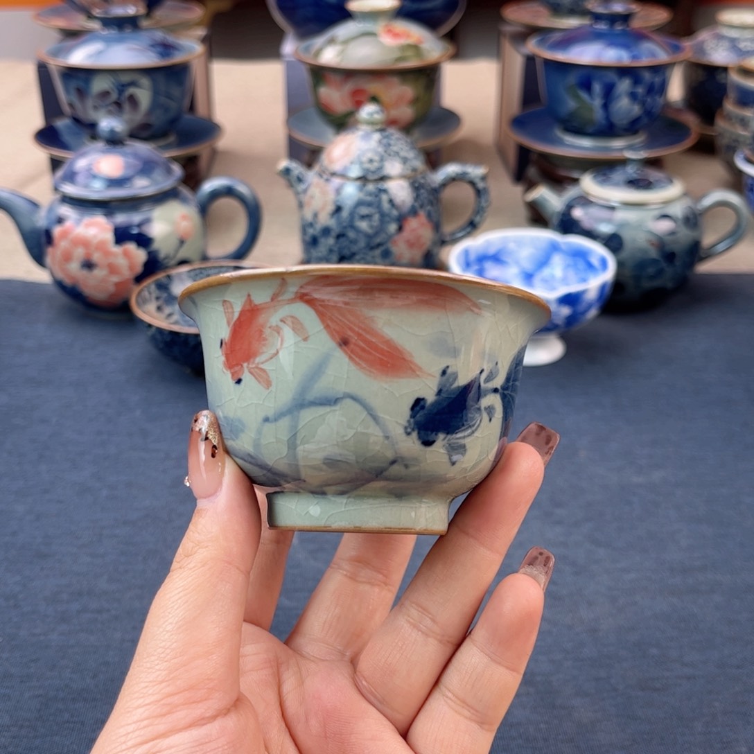 杯景德镇陶瓷杯子