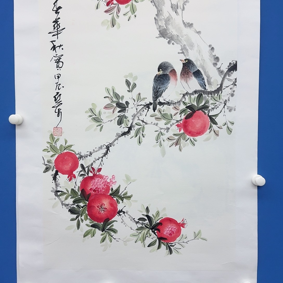 国画多次参加国内外大型