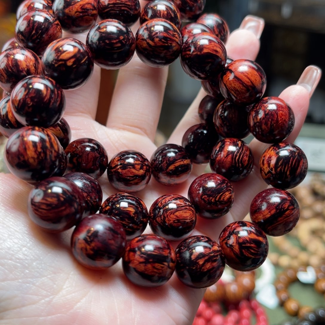 降真香手串/手链1.5红降精品452