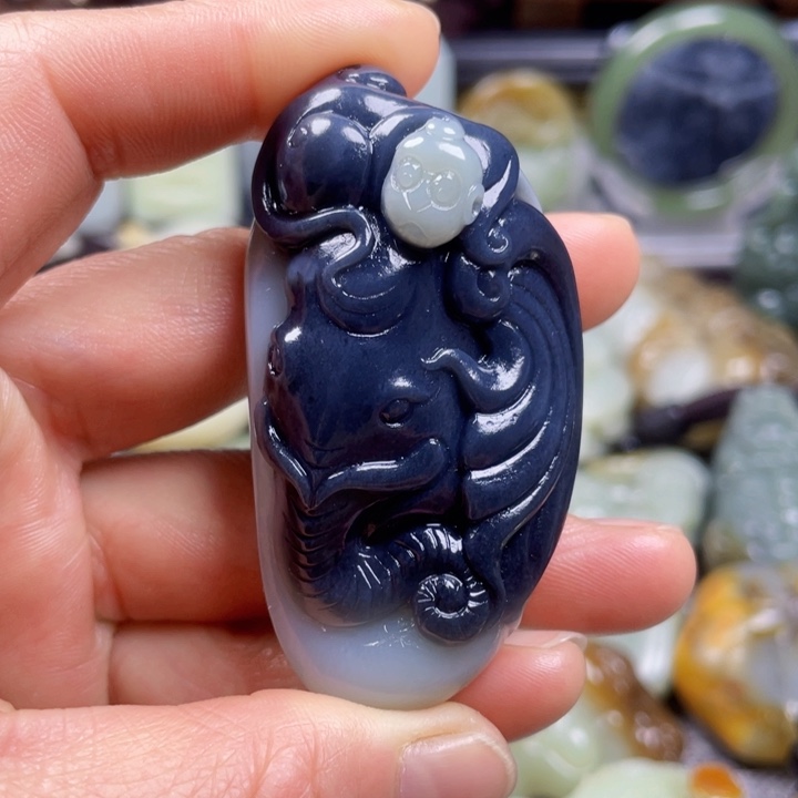 和田玉挂件未镶嵌