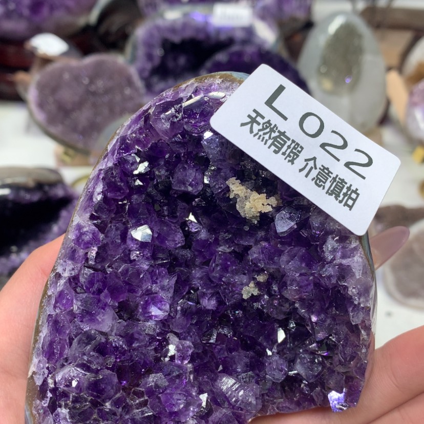 【闪购商品】未镶嵌大型摆件（非配饰）紫晶天然紫水晶