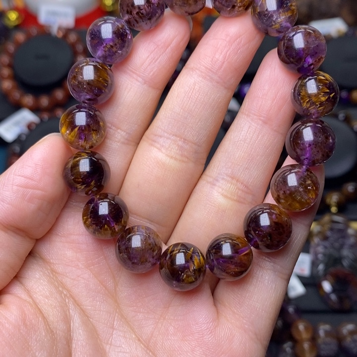 A028极光达碧滋天眼单圈11m m未镶嵌水晶秀*