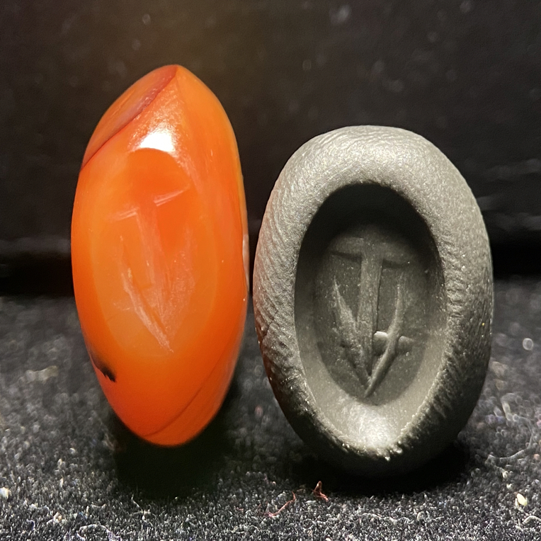 萨珊印章16*17.6*9.4mm