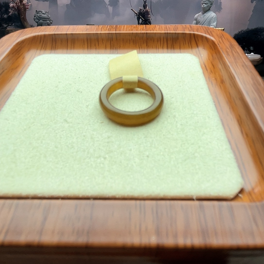 和田玉戒指未镶嵌?****?糖7号