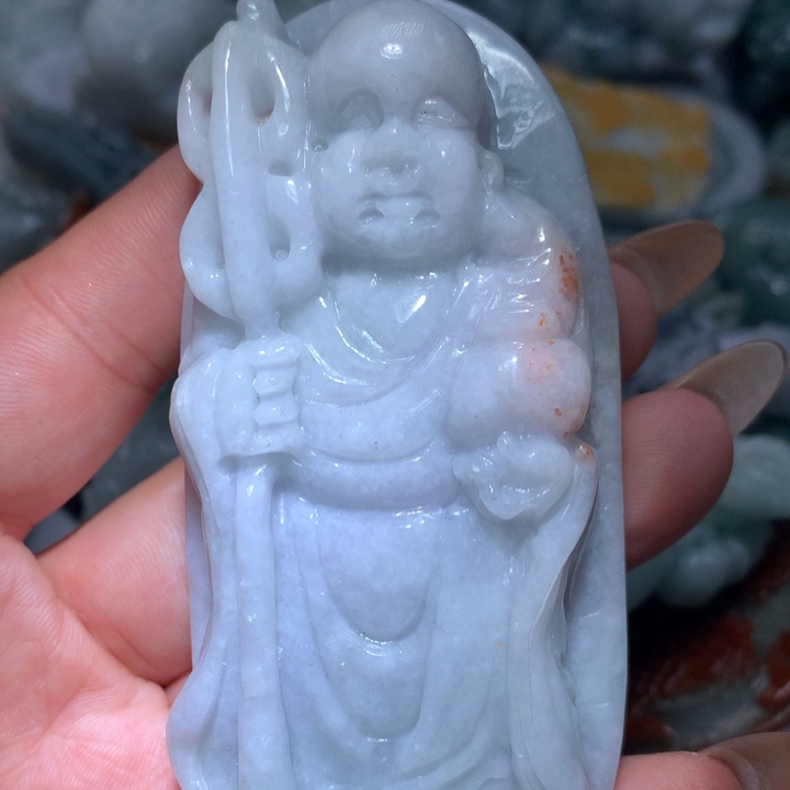翡翠未镶嵌颈饰保真天然A货翡翠