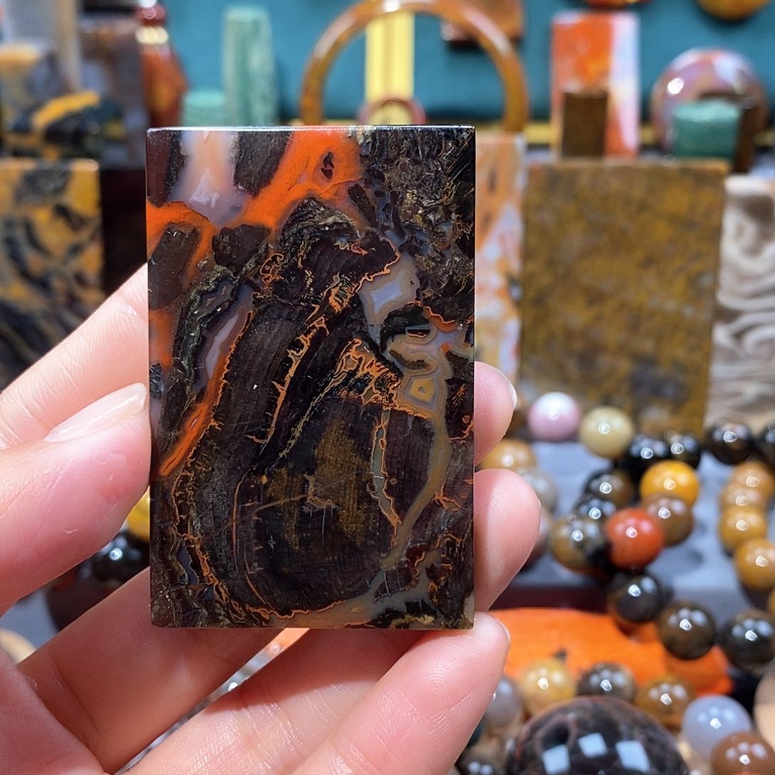 硅化玉天然北票硅化玉牌子未镶嵌首****宿天然北票硅化玉牌子