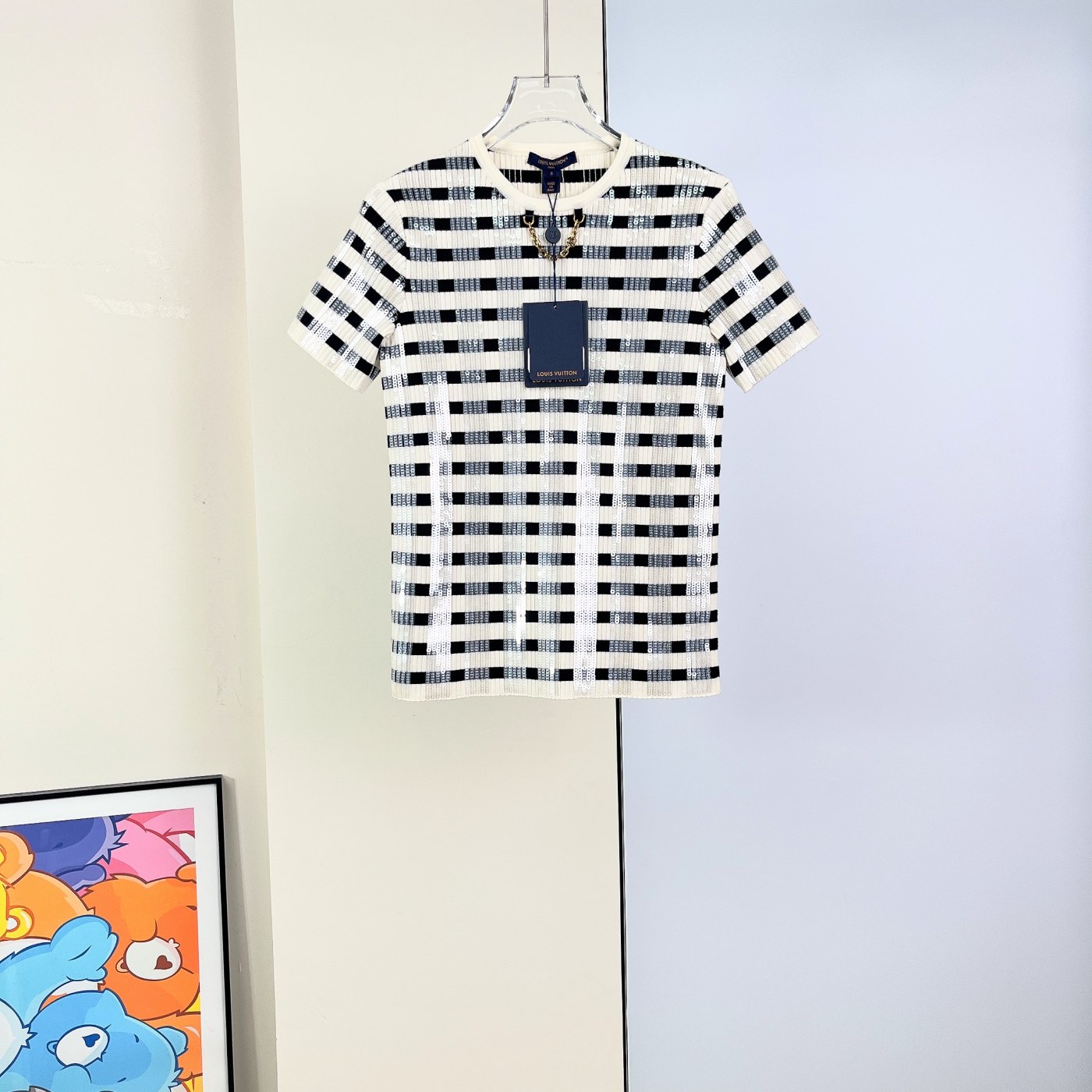 未使用 LouisVuitton/路易威登 短袖T恤/S码/Xspa5611