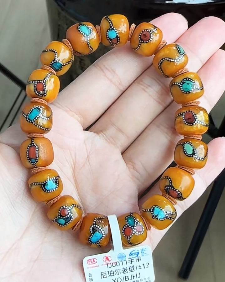 【齐福珠宝】TJ0011/12mm尼泊尔老型单圈（多样性发其一）