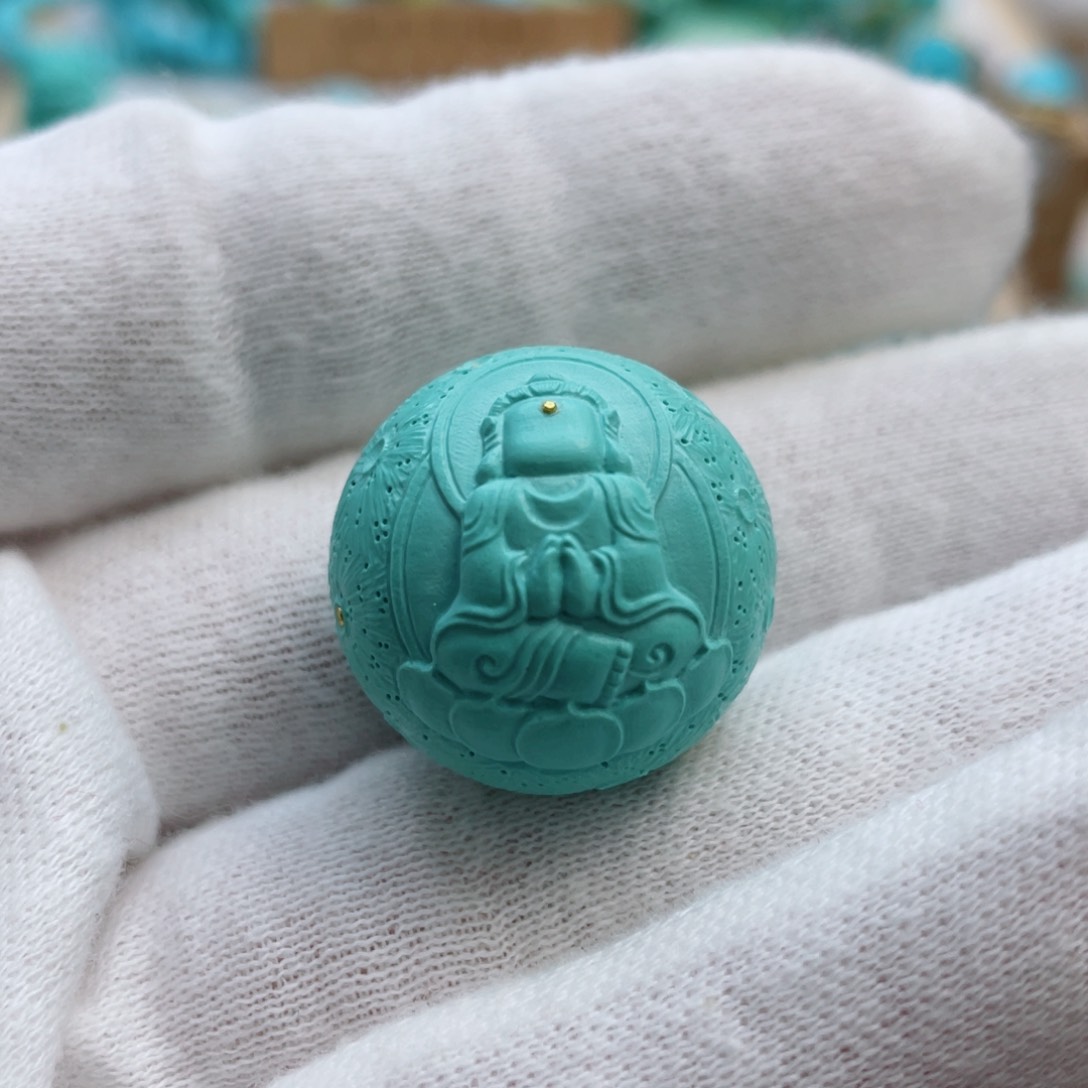 绿松石珠宝奇石未镶嵌