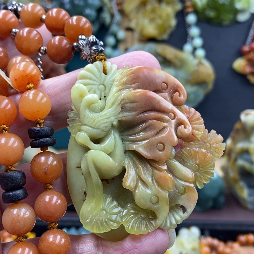 【闪购商品】未镶嵌岫玉吊坠