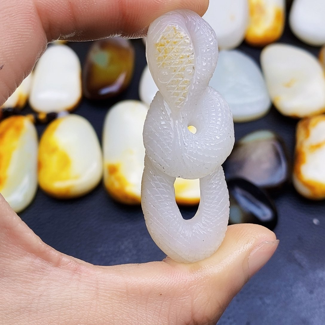 和田玉挂件未镶嵌