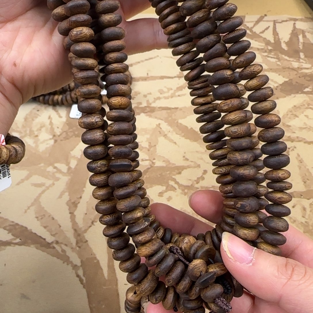 沉香手串白棋虫漏多样性发货1条20克