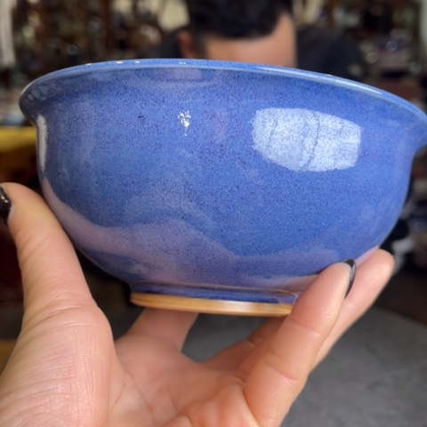 牛家钧窑牛自恒老师钧瓷碗