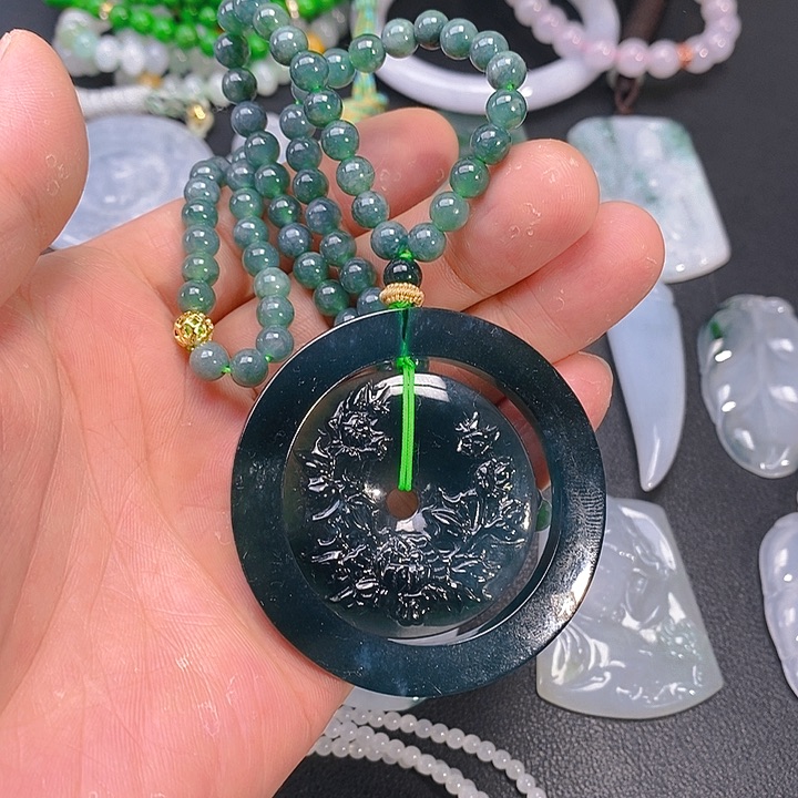 颈饰未镶嵌翡翠0012