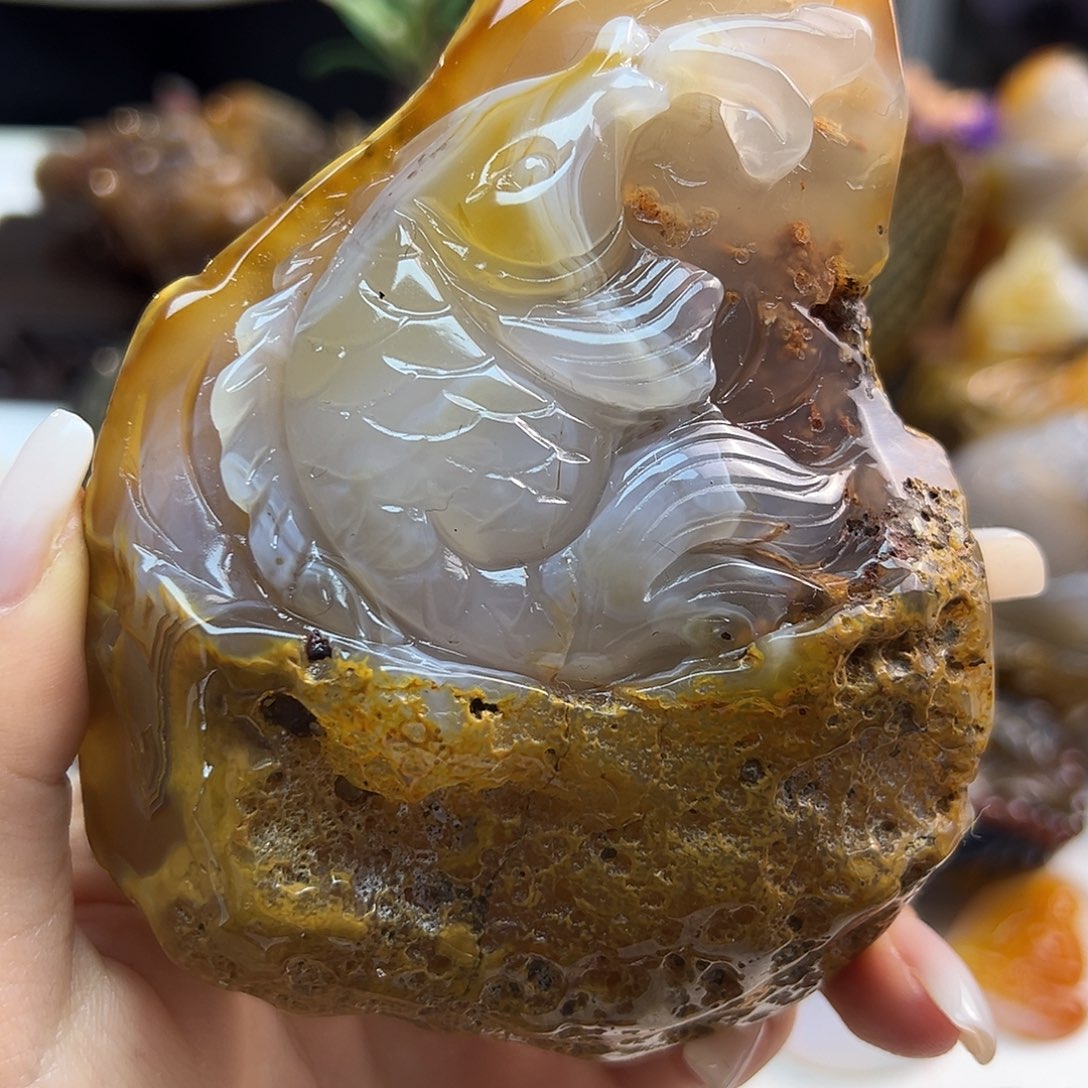 玛瑙/玉髓未镶嵌颈饰