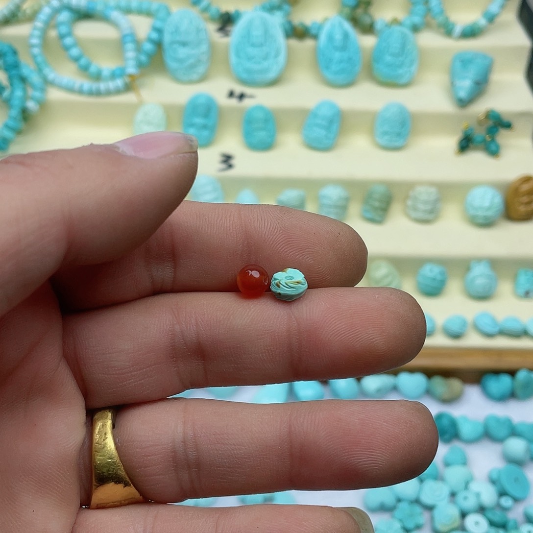 南红玛瑙颈饰未镶嵌179