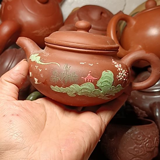 紫砂茶杯紫砂壶手工制作