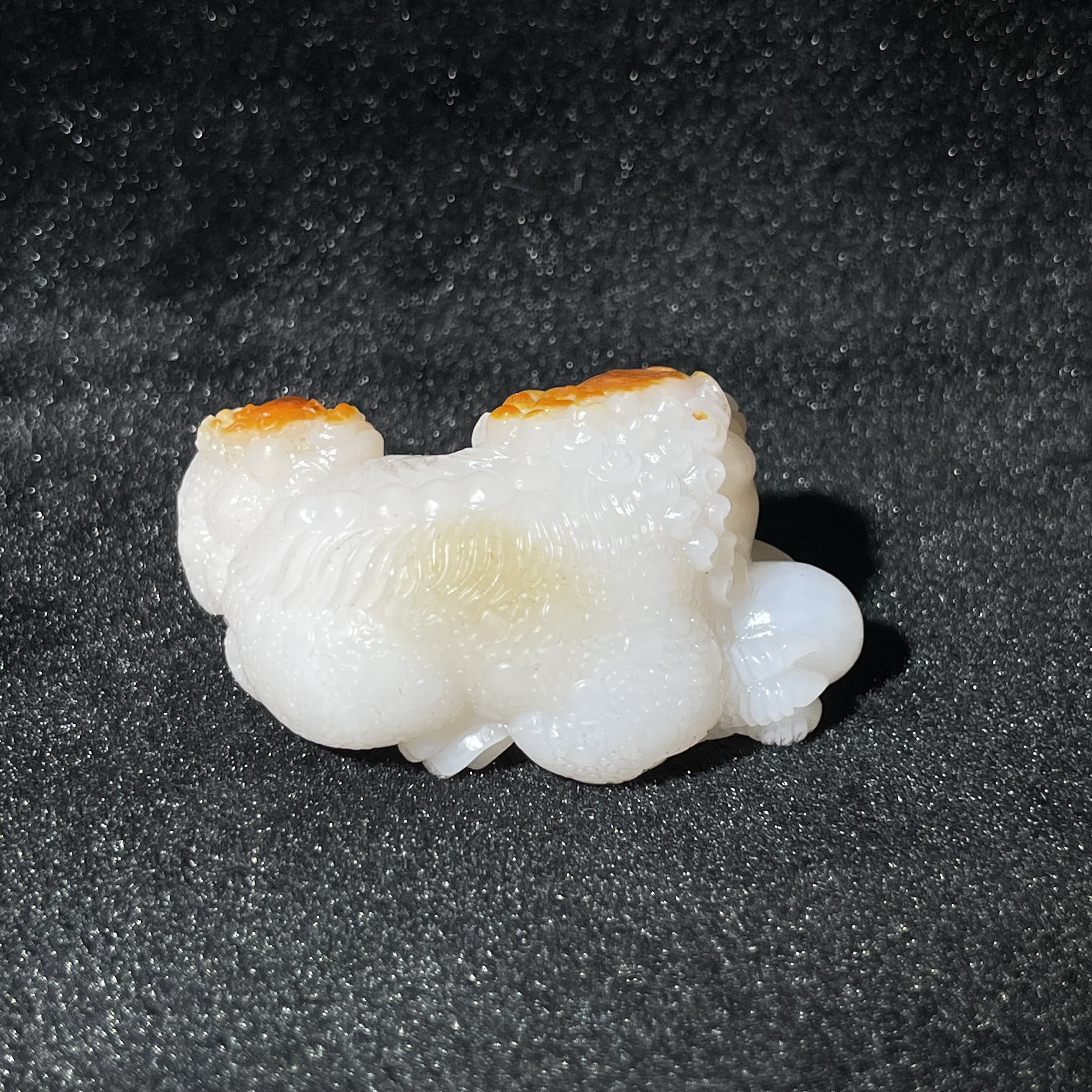 臻藏（8a）和田玉瑞兽2503210011