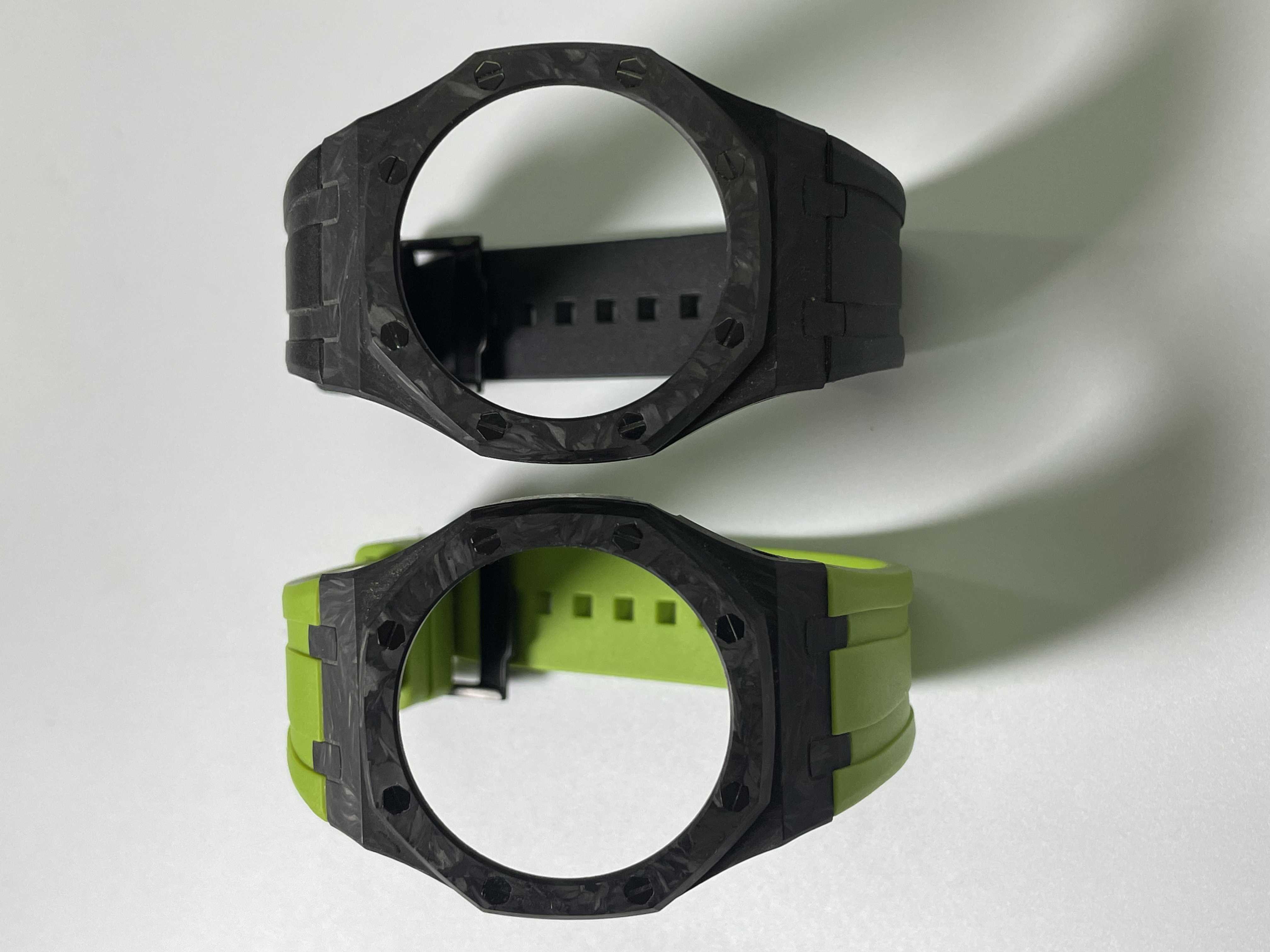 【碳纤维壳胶带】适配GA2100农家橡树表壳表带【中通发货】