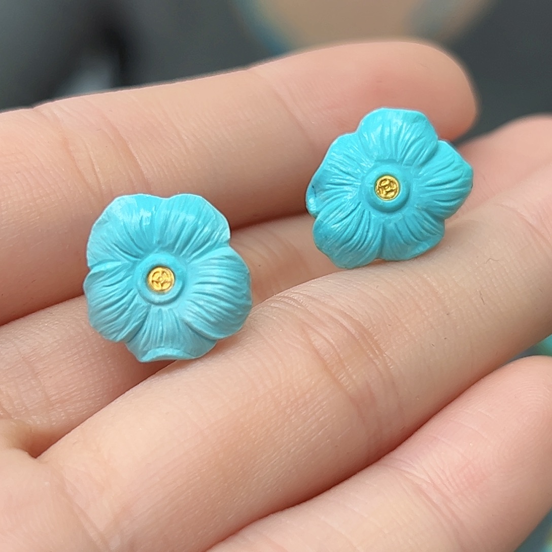 绿松石珠宝奇石未镶嵌