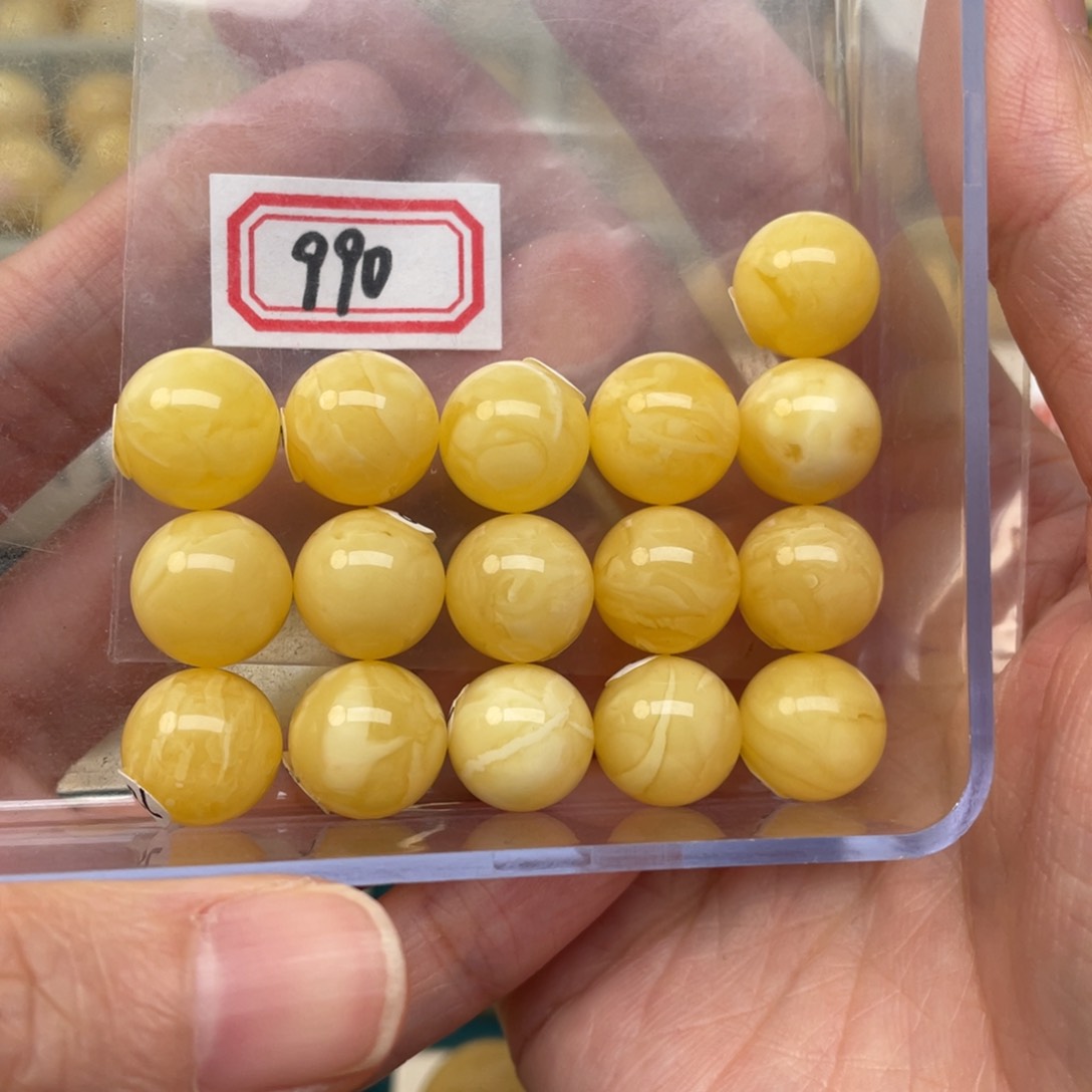 未镶嵌蜜蜡裸石啊*12+蜜蜡手串