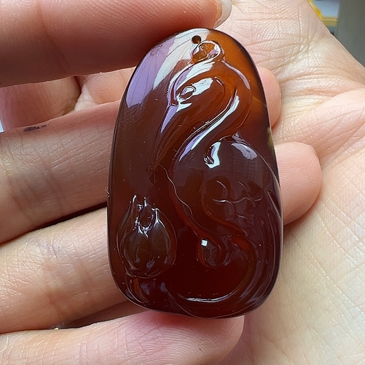 蜜蜡颈饰未镶嵌蜜蜡