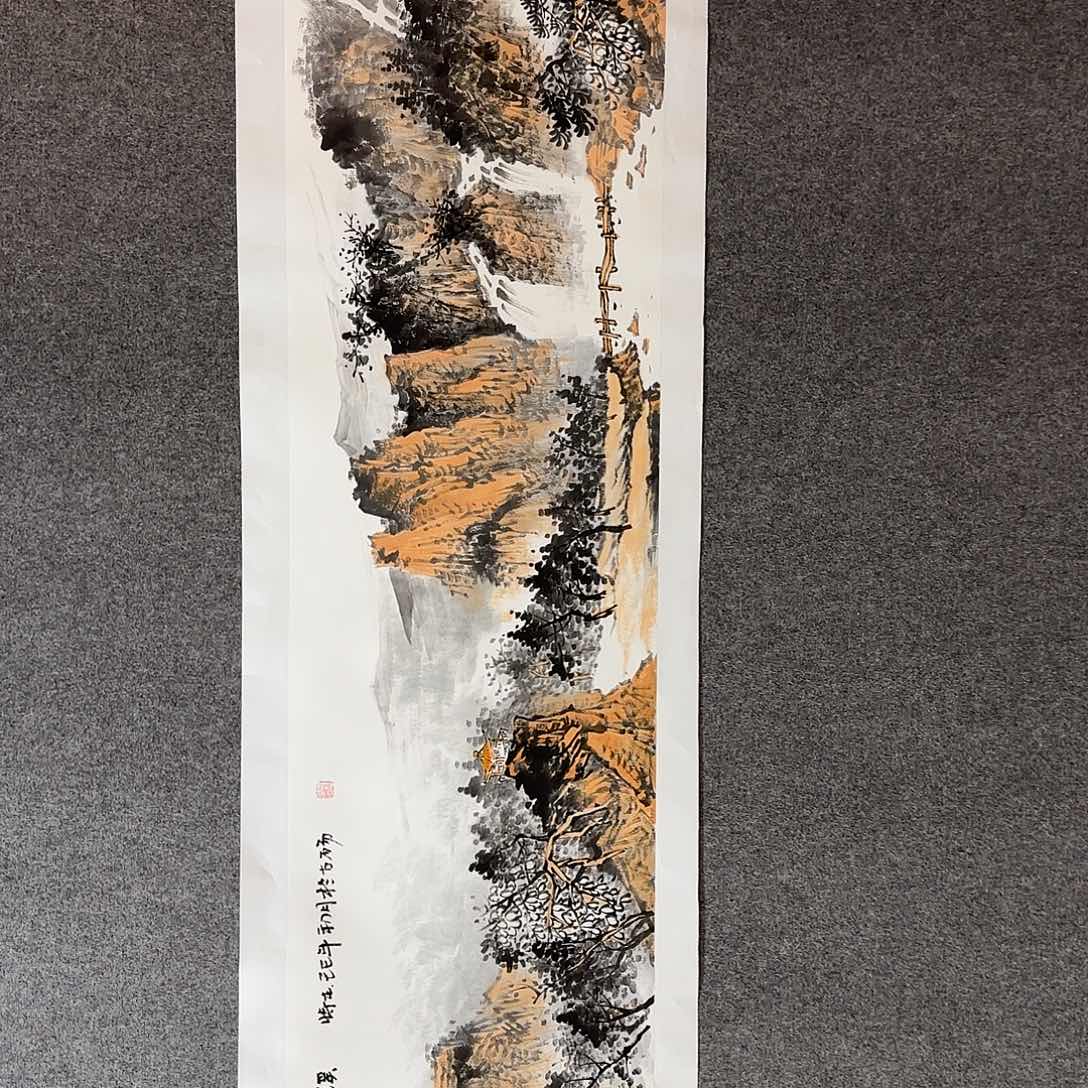 国画杜浩老师手绘作品