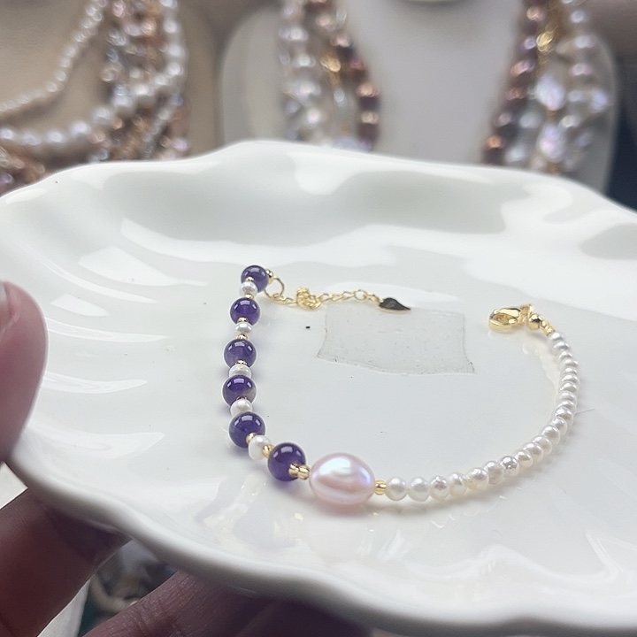 手链淡水珍珠未镶嵌【纯恬】