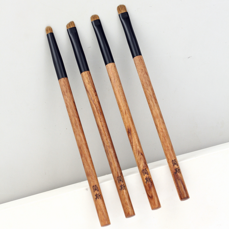 简斯T109卧蚕刷黄狼尾毛眼部细节刷下眼睑刷小号眼影刷眼尾刷