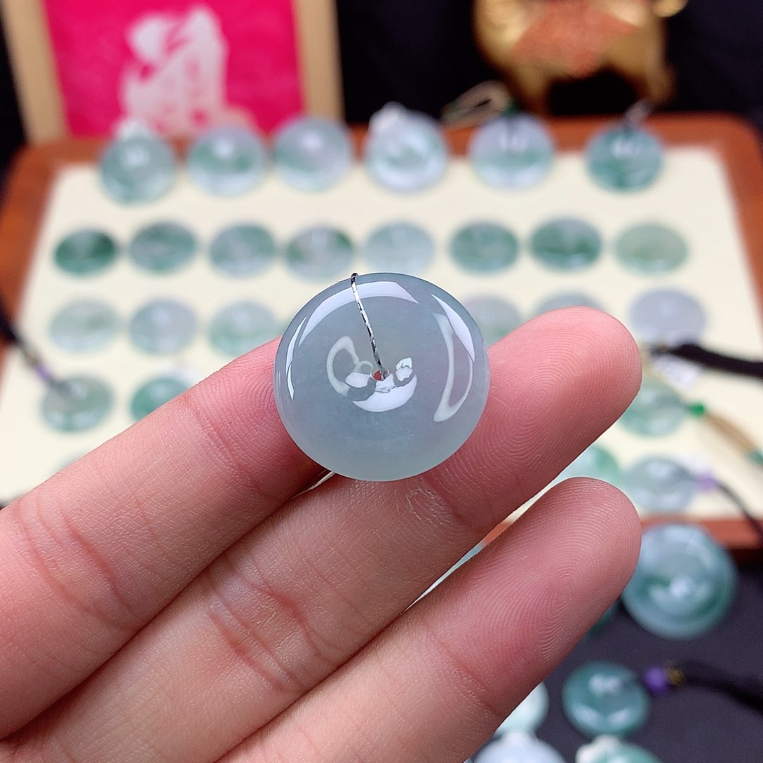 颈饰未镶嵌翡翠5 尺寸22-6