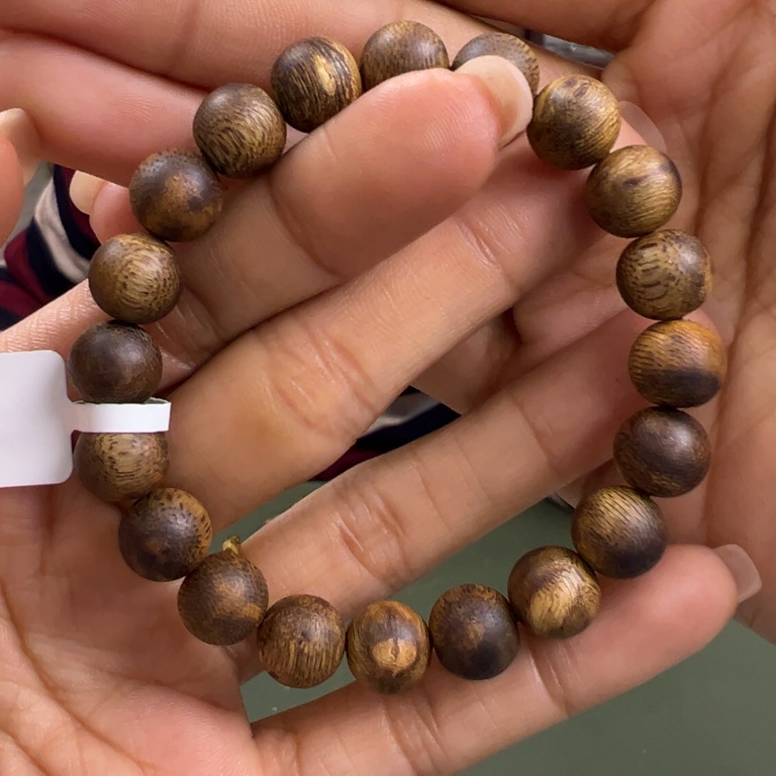 沉香手串虎斑棋卡1.0/8g+