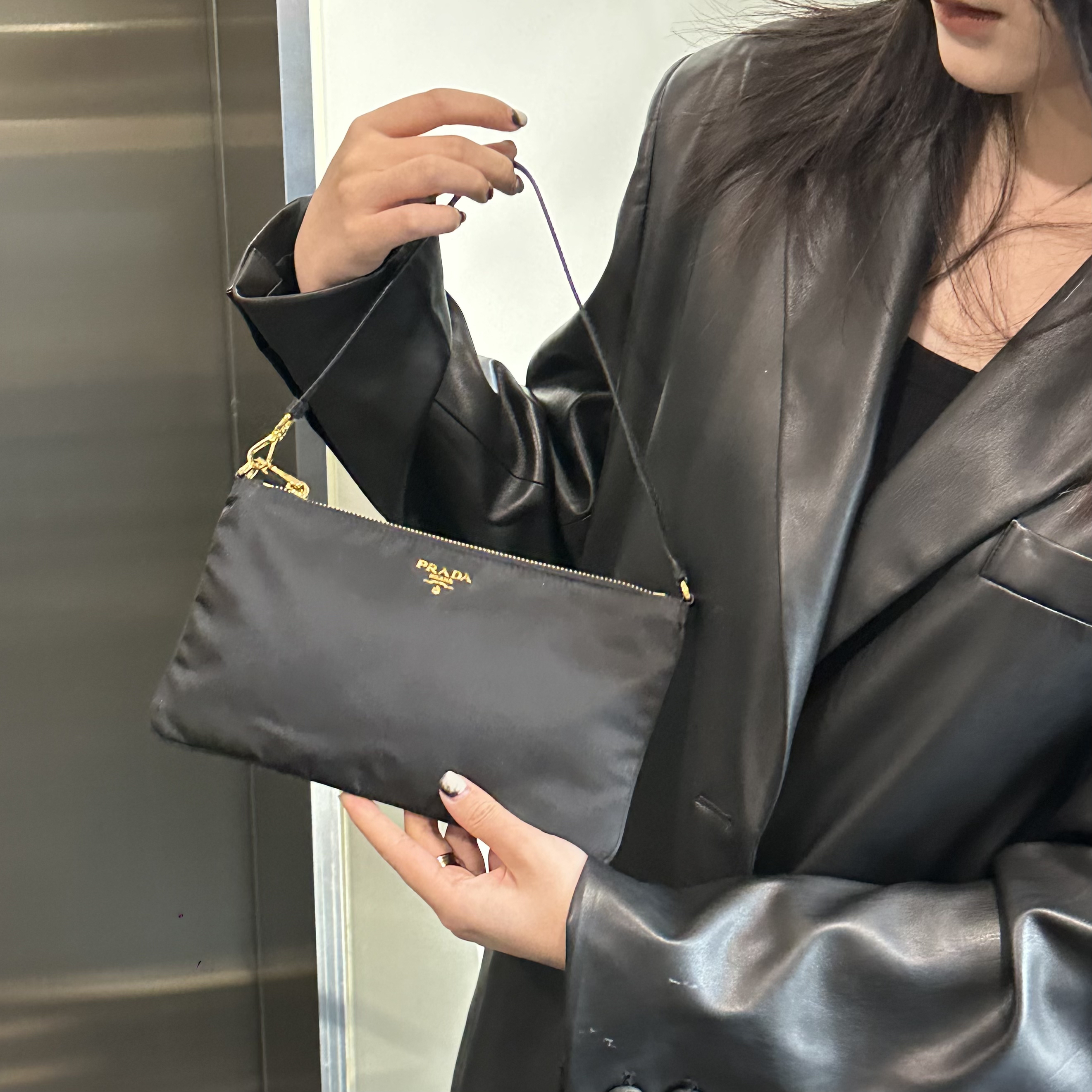 95新 Prada/普拉达 普拉达新款大麻将 闲置jm