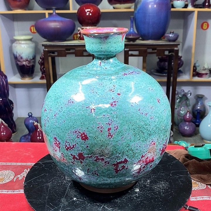 瓶中国神垕精品钧瓷