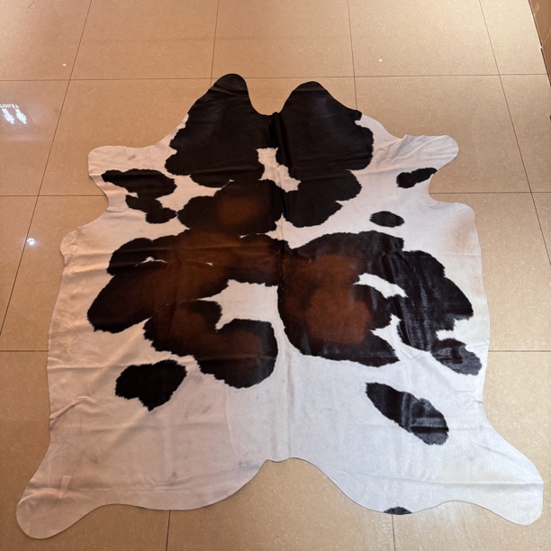 【本尼家】R235 230*190cm专拍牛皮地毯家用轻奢手工