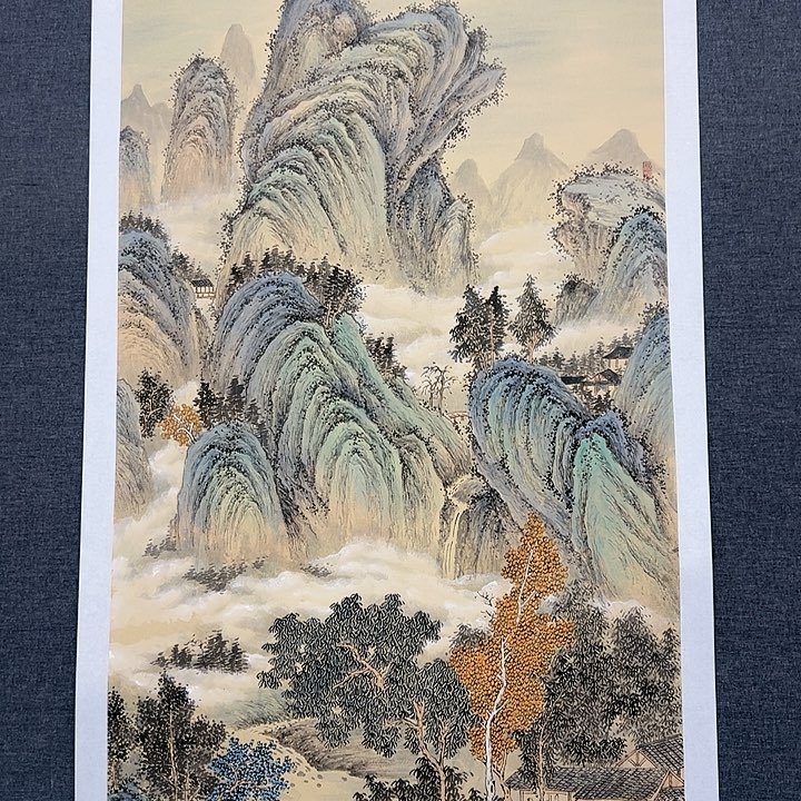 国画书画作品多次