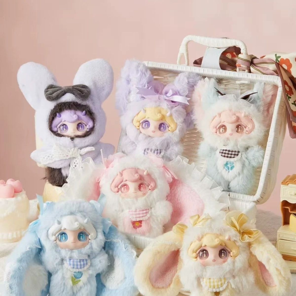 花漾梦语系列潮玩盲盒手办可爱挂件女生礼物