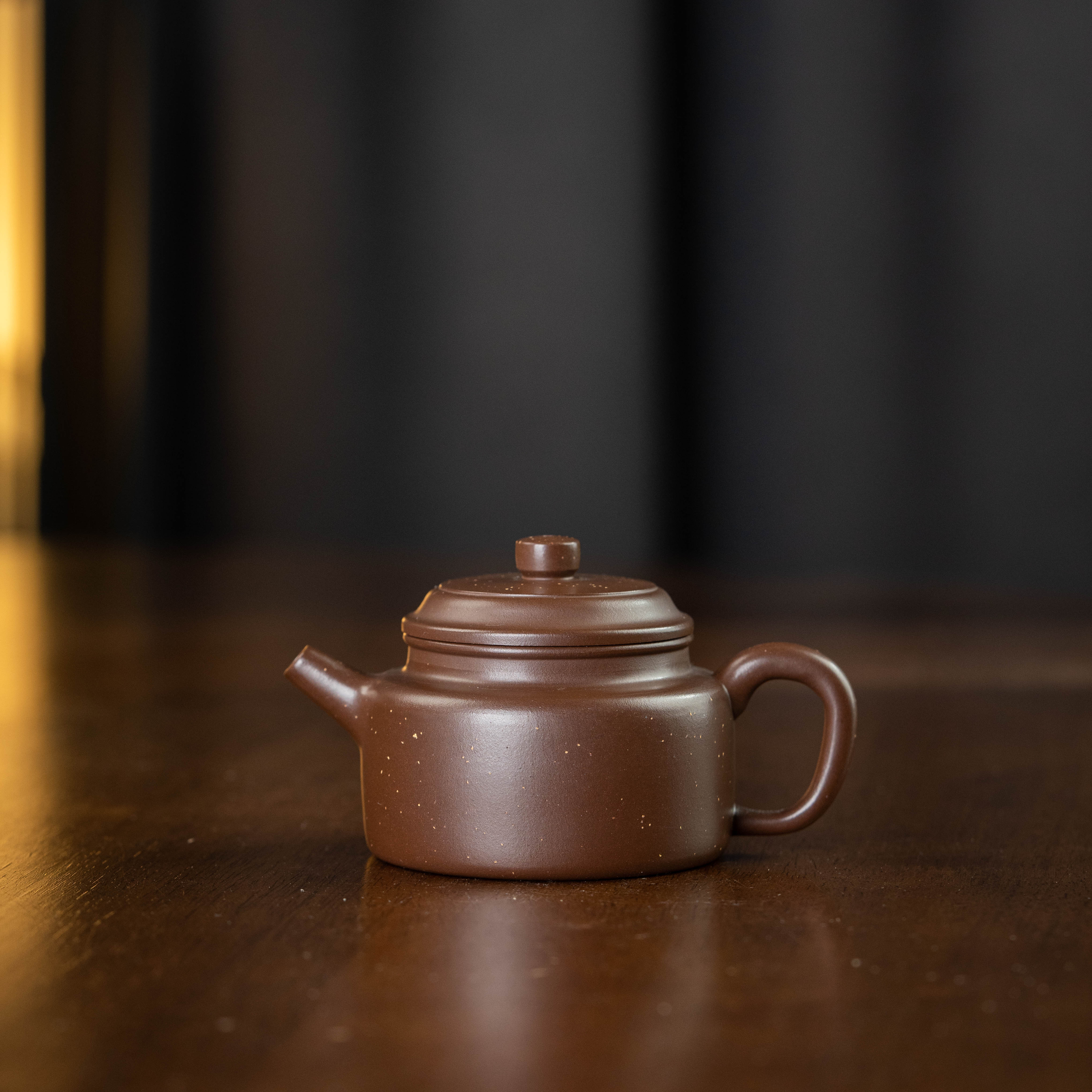 小德钟 紫泥 铺砂 145cc 家用紫砂壶tt2