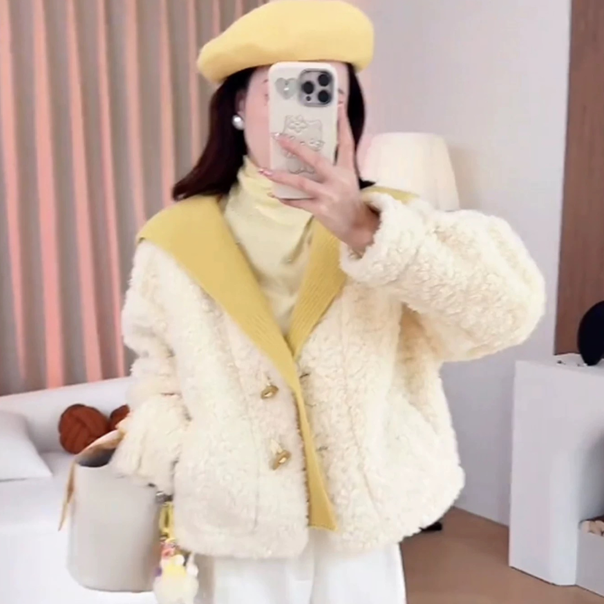 ♥美姐姐♥秋冬时尚洋气韩版宽松上衣 外套01