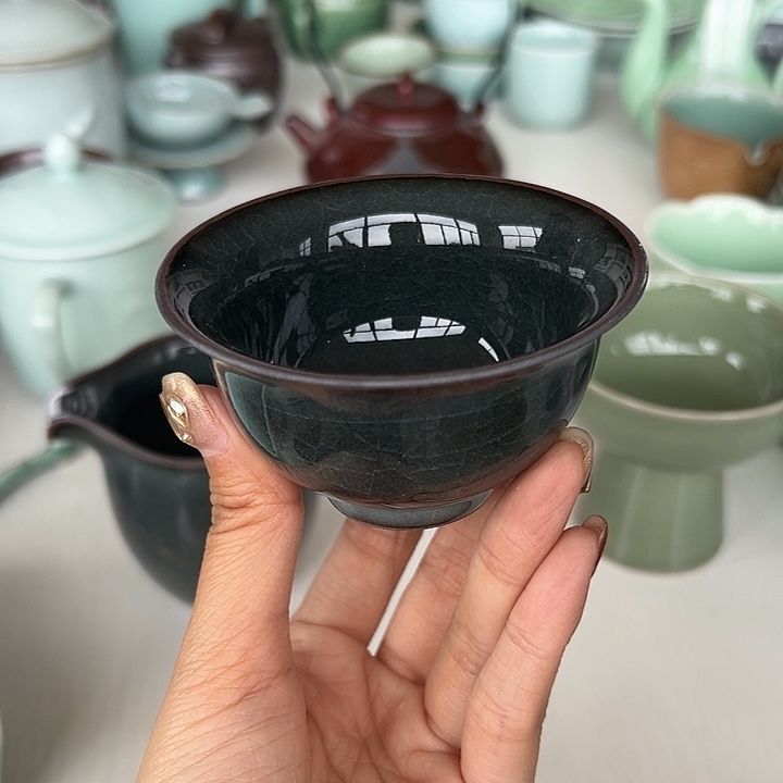 小米茶器龙泉青瓷