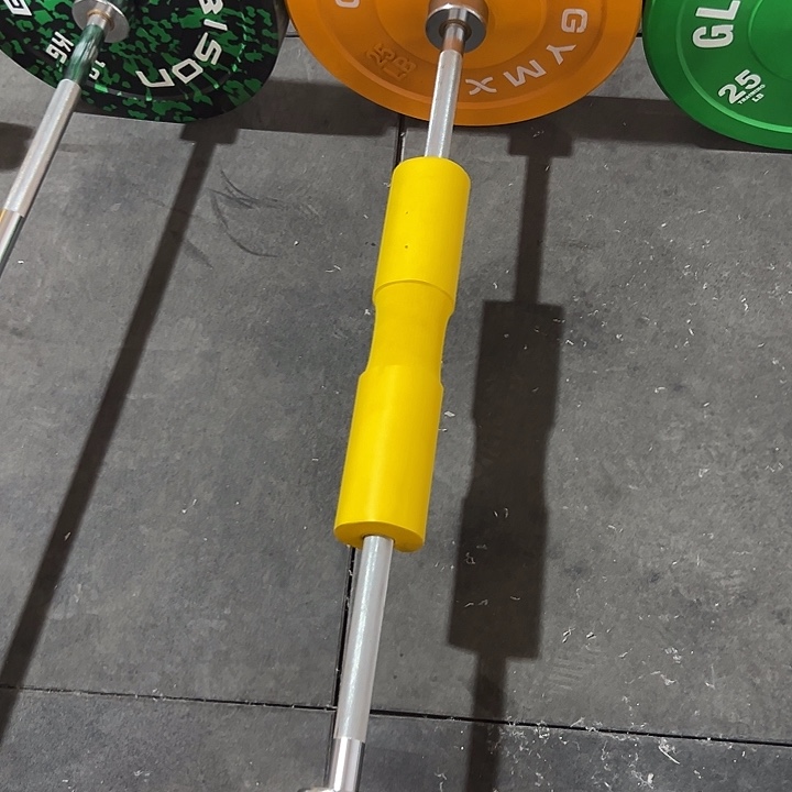 微瑕42公斤杠铃套餐送卡扣护肩